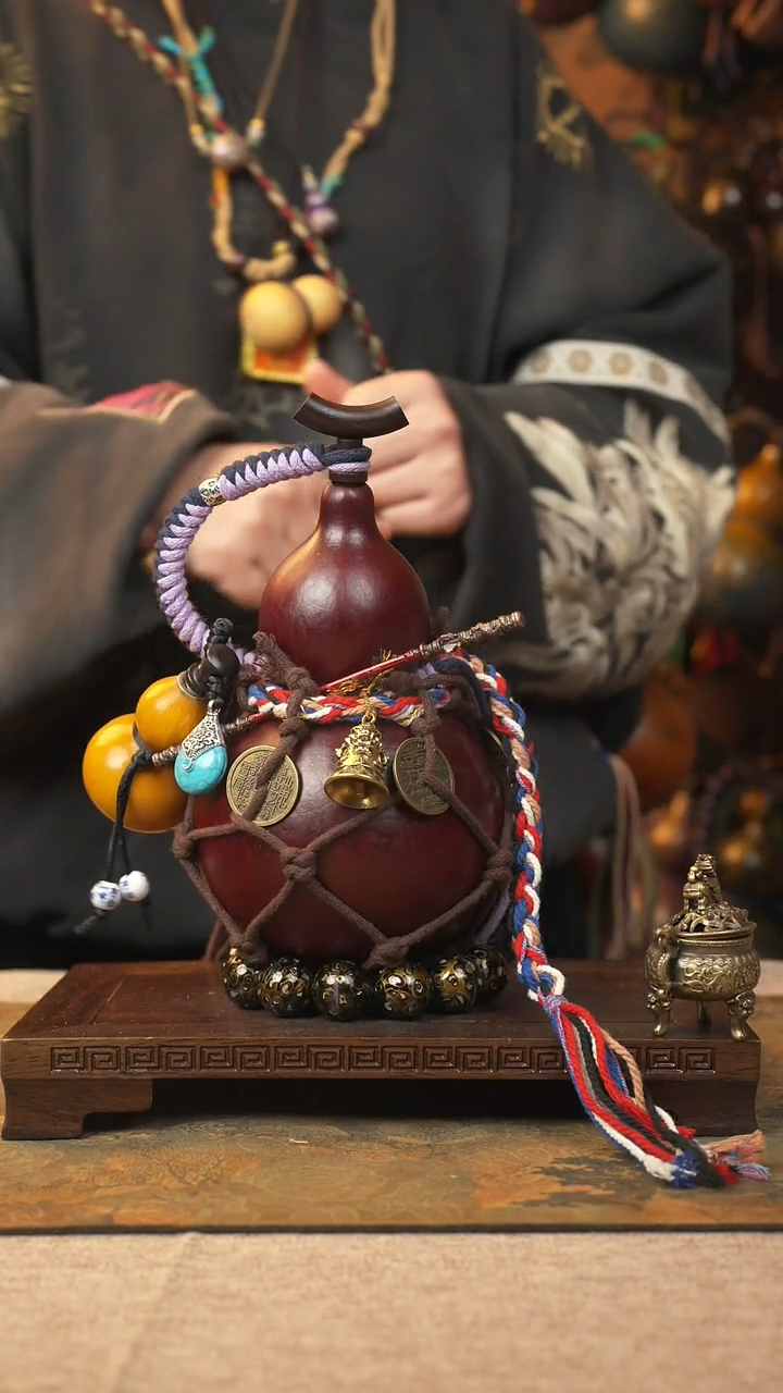 【闪购商品】299大漆葫芦一物一拍记葫堂出品