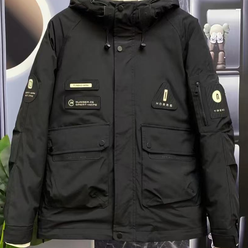 8336-冬季休闲时尚保暖百搭外套潮流