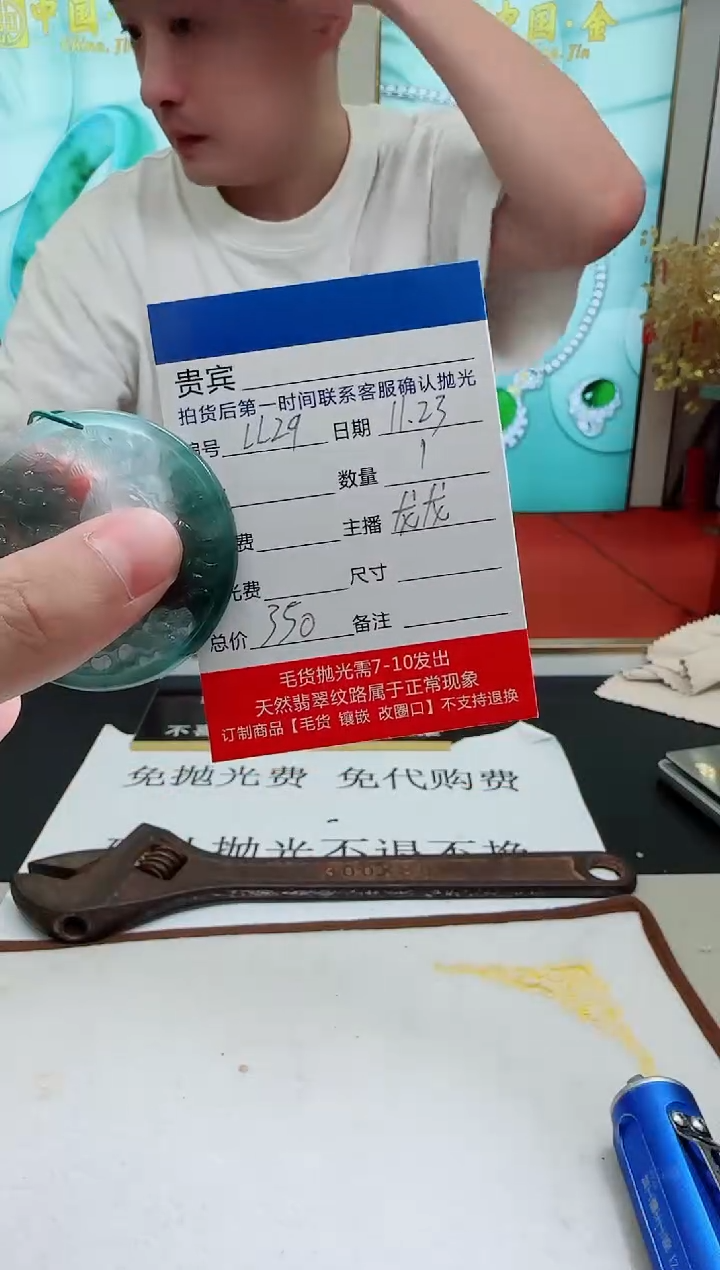 未镶嵌定制翡翠LL29翡翠吊坠赠珠链-多样性发其一