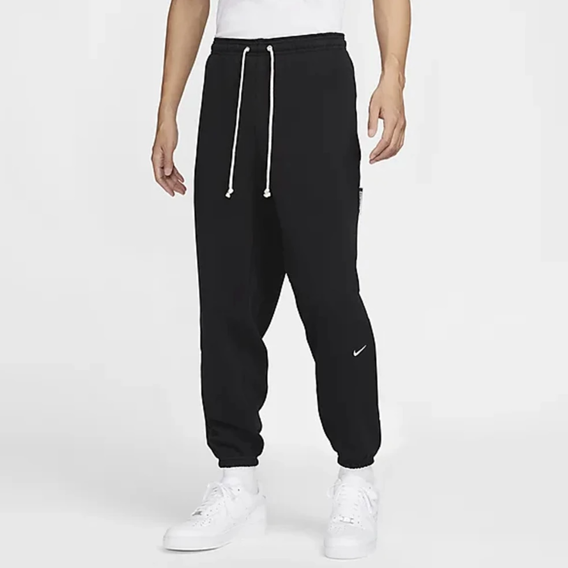 【专柜同款】耐克男款Dri-FIT 秋冬季休闲黑色宽松长裤 FZ0225010