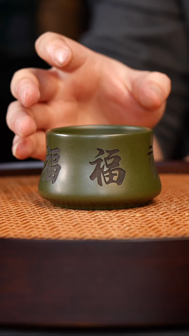 茶杯紫砂宜兴原矿全手工紫砂杯