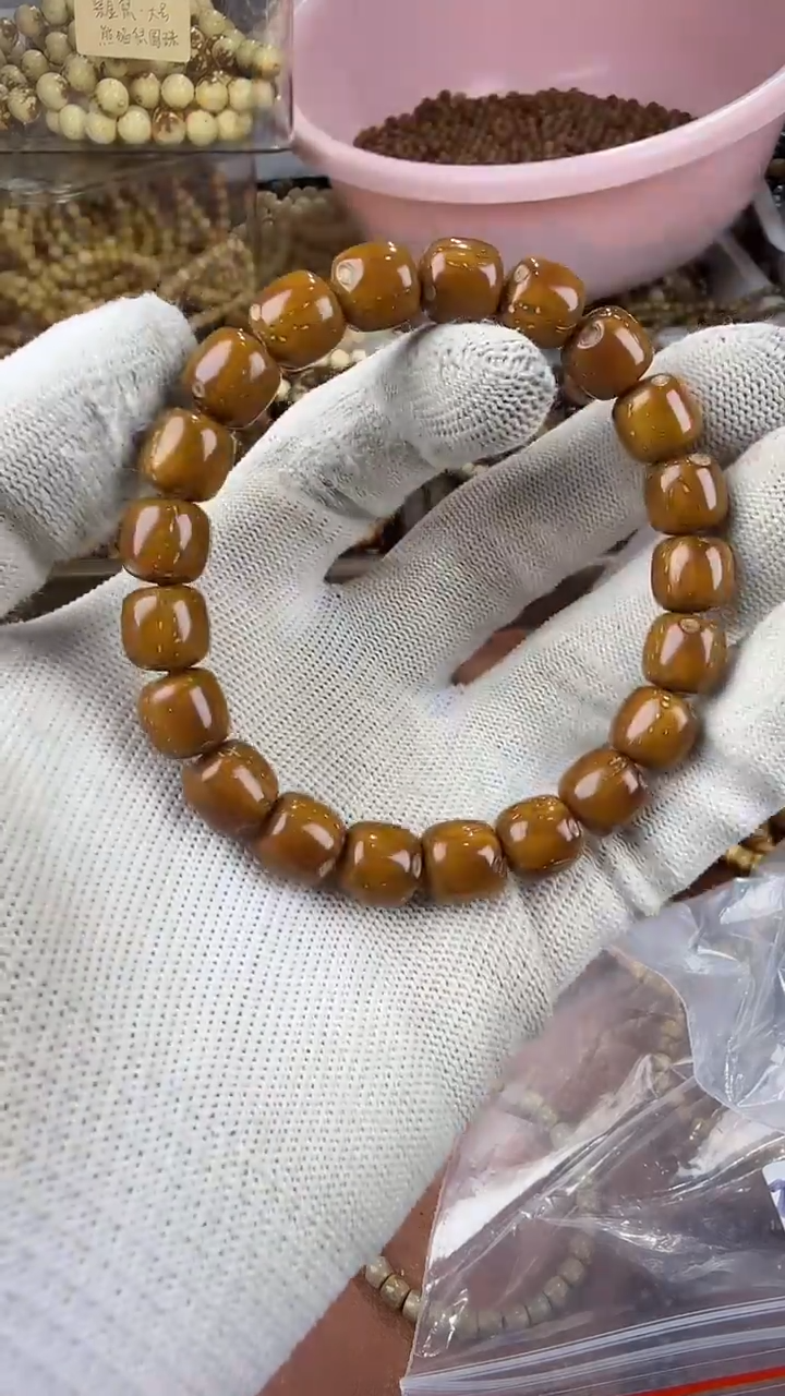 手串库克紫金鼠道珠老型