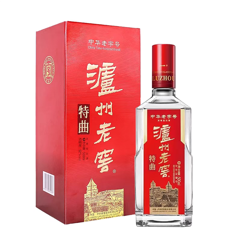 泸州老窖【16-19年】特曲  52度500ml*1瓶 浓香型白酒