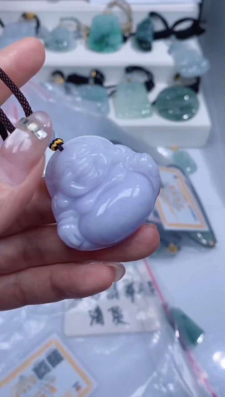 颈饰未镶嵌翡翠吊坠