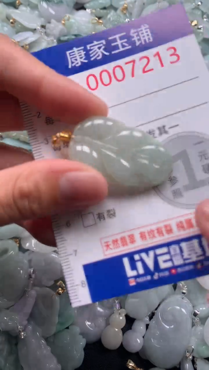 颈饰未镶嵌翡翠7213