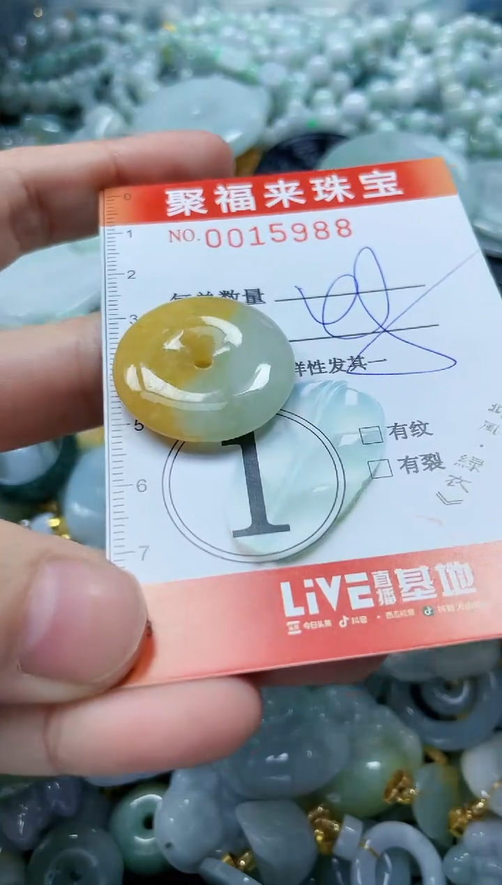 【闪购商品】翡翠颈饰未镶嵌闪购0015988