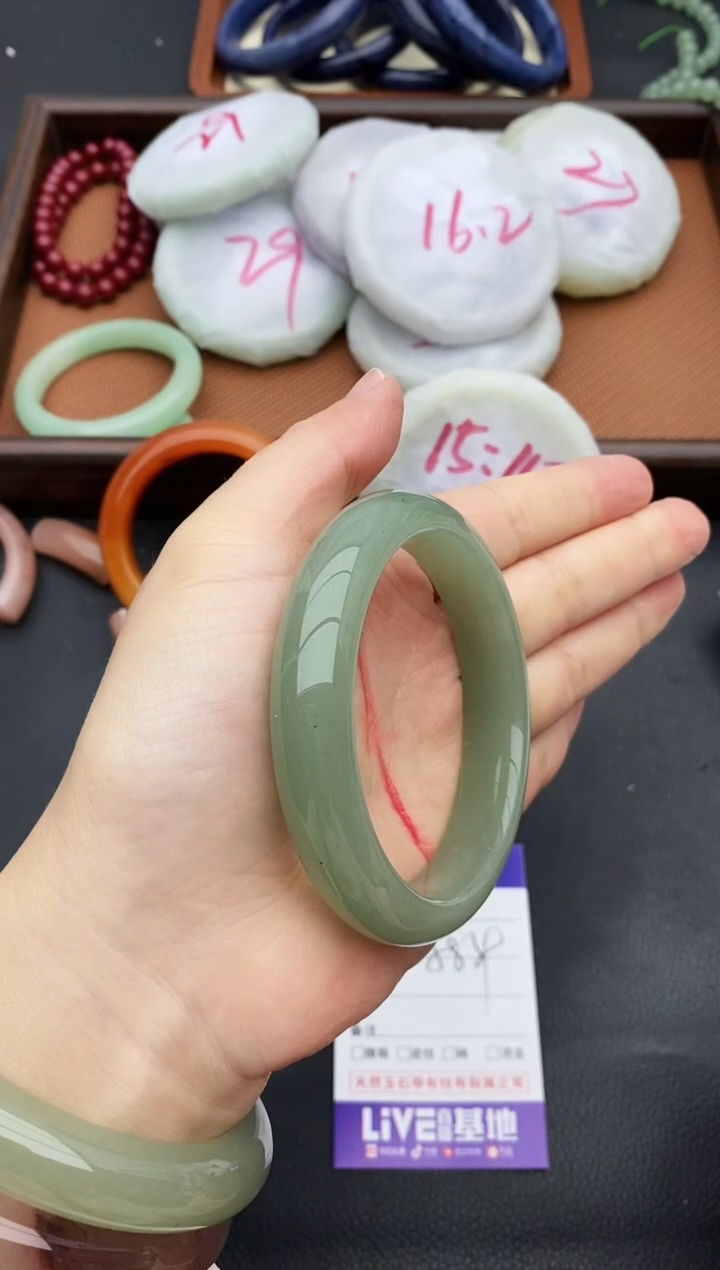 未镶嵌手镯石英质玉86+58/59