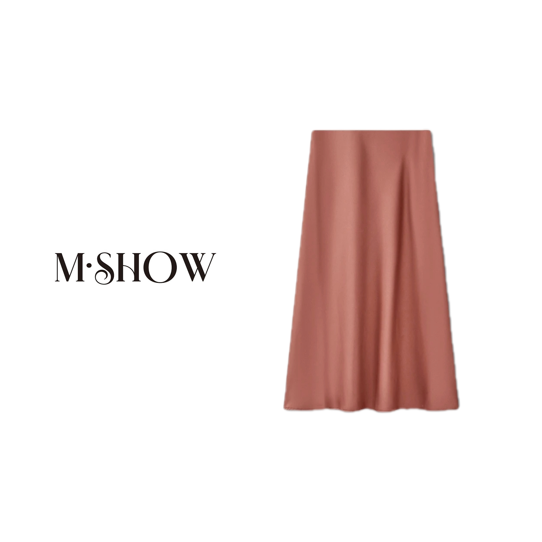 【重磅真丝】100%桑蚕丝32姆米重绉简约款女士真丝半裙5016Q