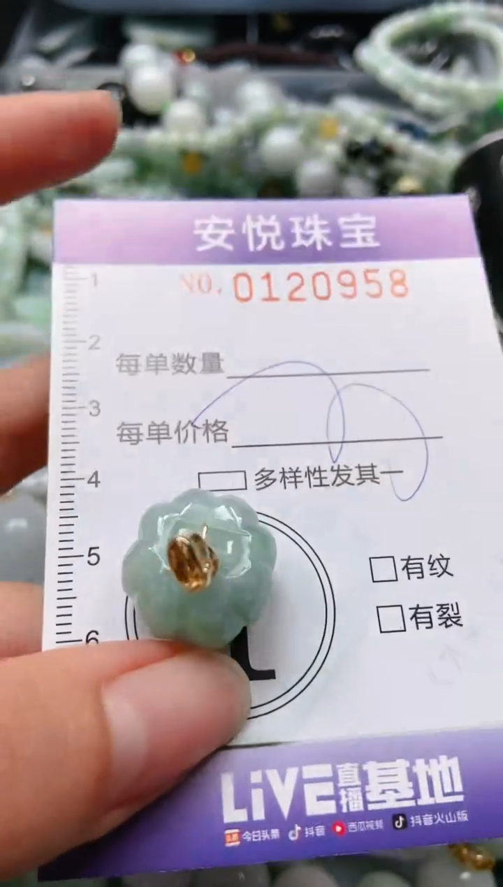 【闪购商品】翡翠颈饰未镶嵌闪购0120958