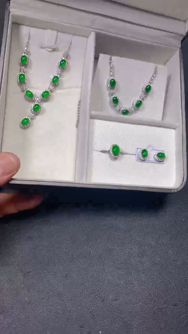 【闪购商品】翡翠套链未镶嵌0783374554/多样性发一