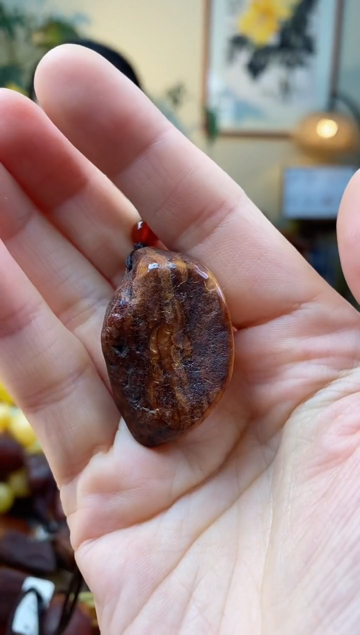 【闪购商品】琥珀颈饰未镶嵌吊坠