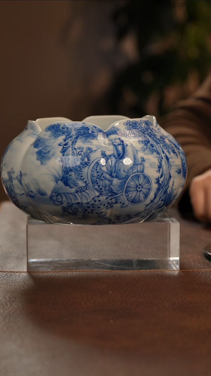 【闪购商品】青花瓷茶具斌芬陶瓷34