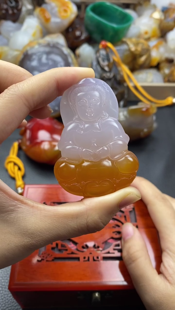 未镶嵌手把玛瑙/玉髓十**丨00