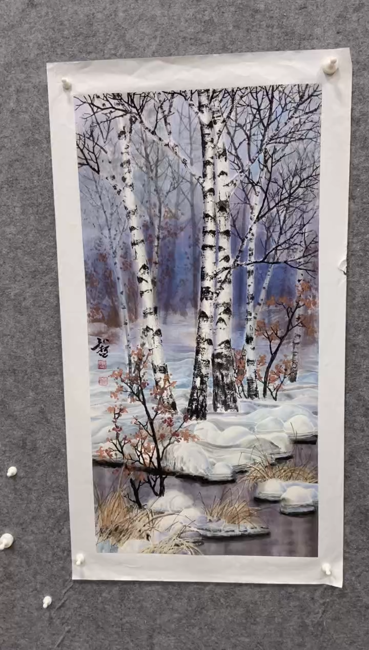 【闪购商品】国画张一哲老师国画作品70