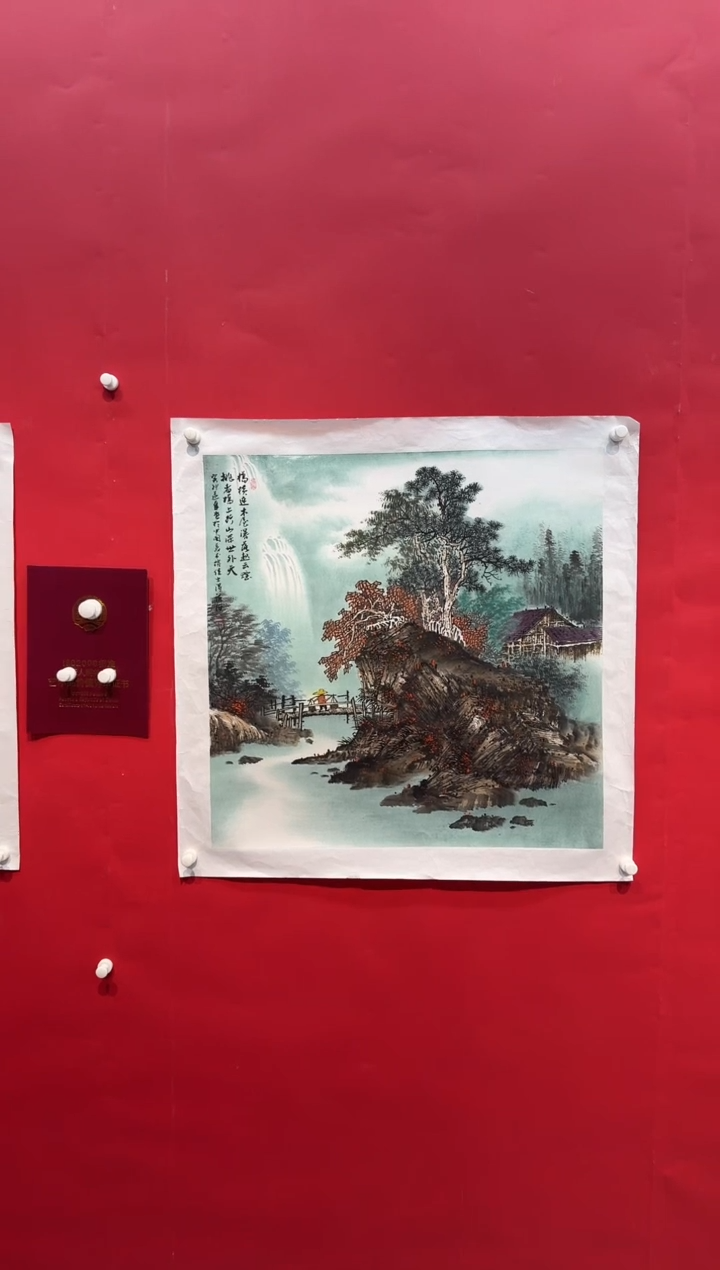 国画画家陆远华纯手绘原作