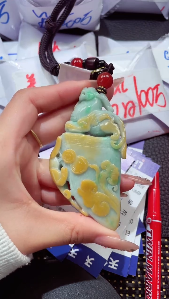 颈饰未镶嵌翡翠54