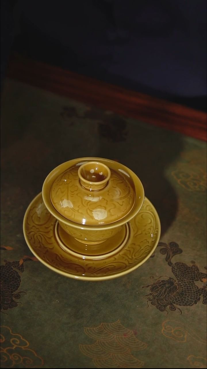 【览古雅韵】三才盖碗