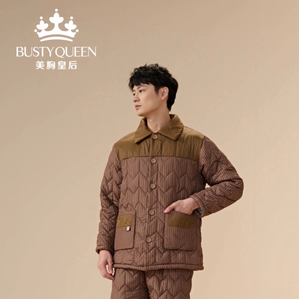 美胸皇后秋冬加绒加厚家居服 FC5002