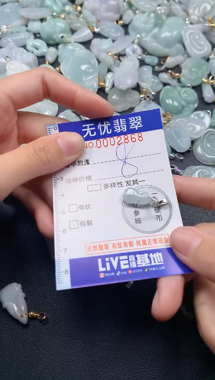 颈饰未镶嵌翡翠2868