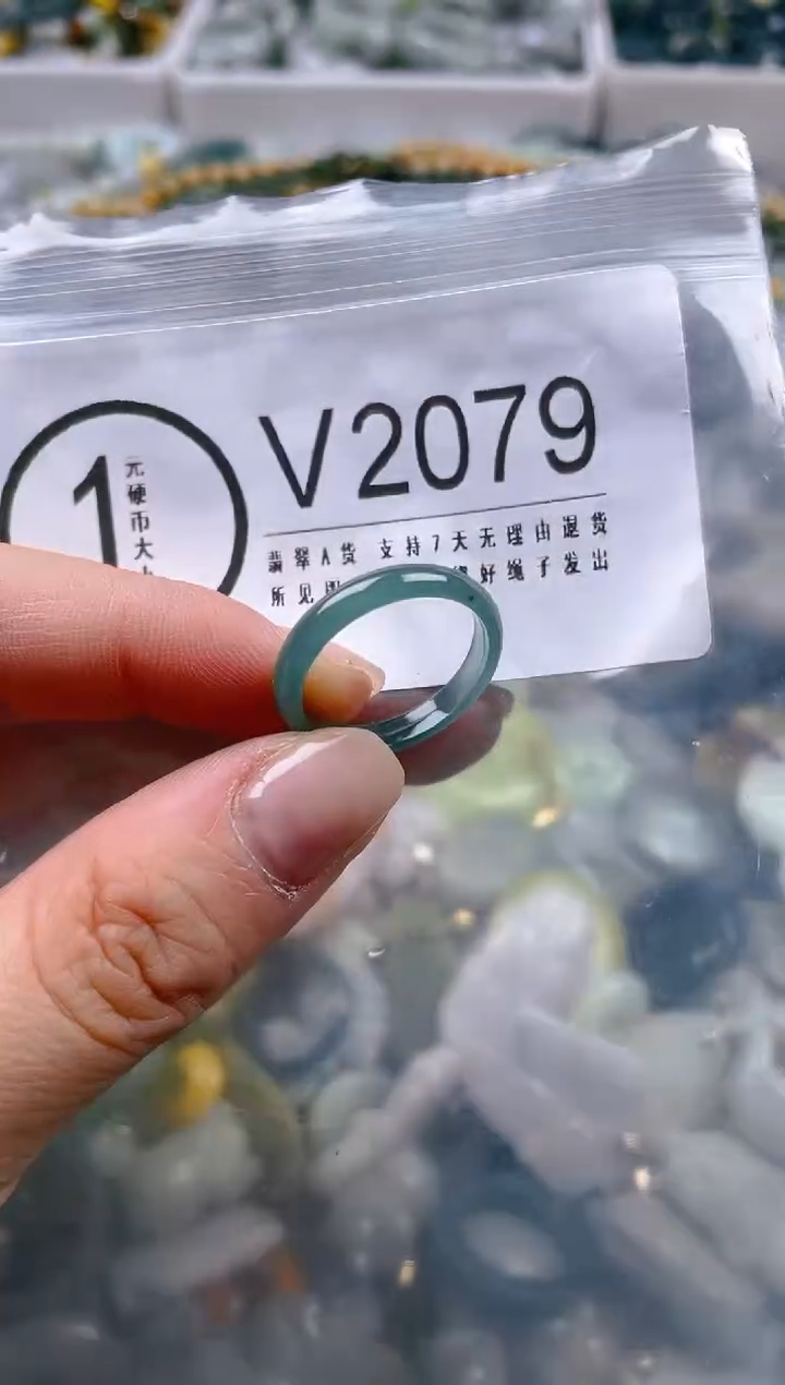 【闪购商品】翡翠颈饰未镶嵌/V/翡翠A货一图一物