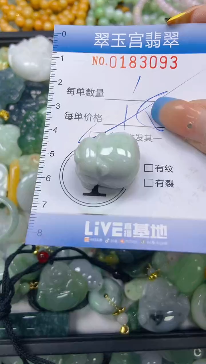 翡翠未镶嵌颈饰闪购0183093多样性发其一