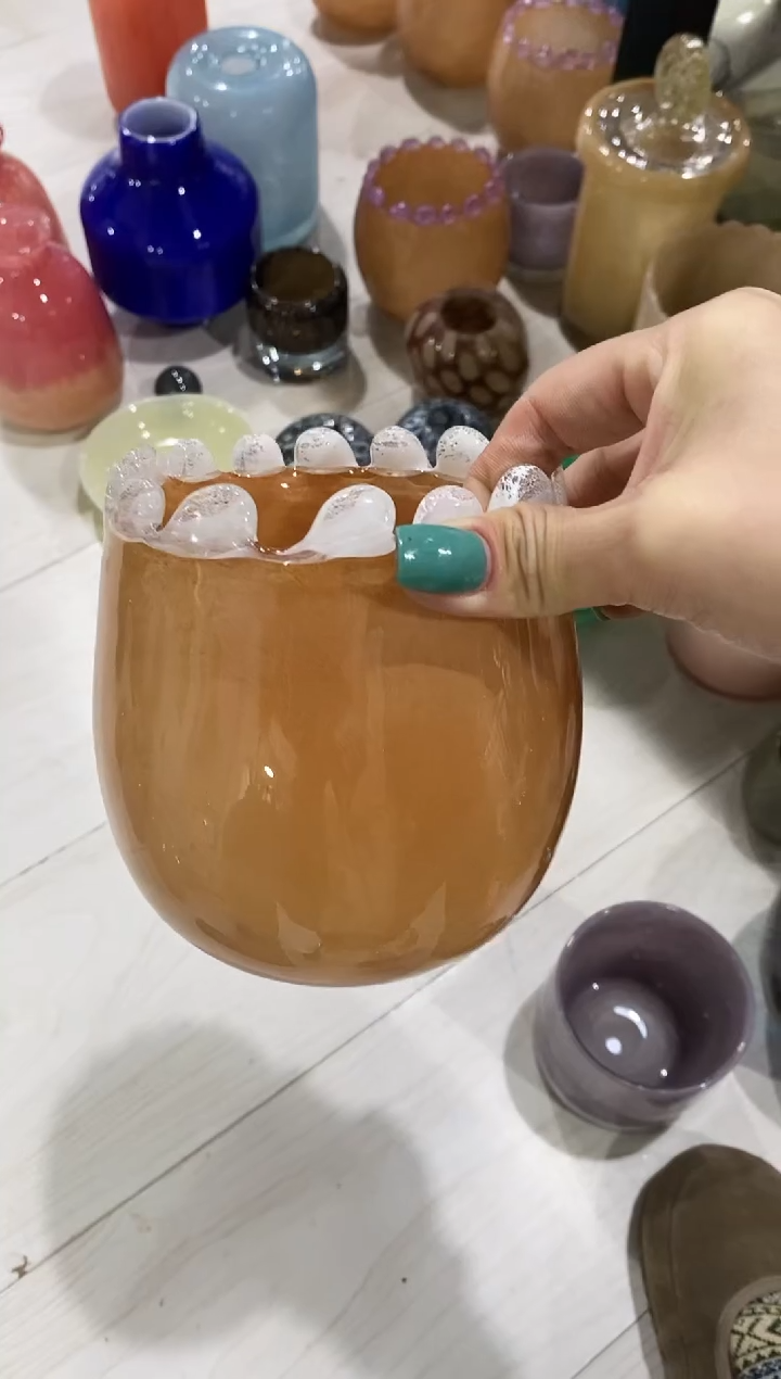 麦*慕忆家手作琉璃花瓶