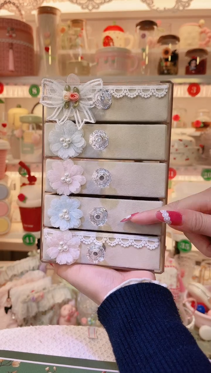 多层首饰收纳盒——手工制作品质好！