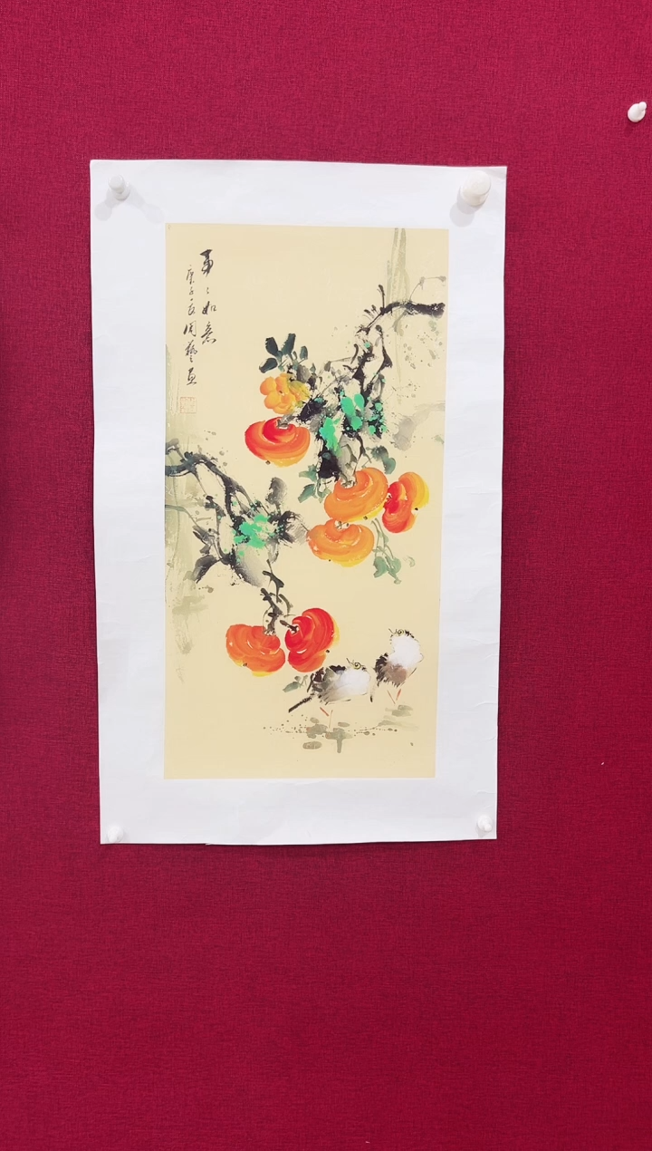 国画用****7周艺国画作品