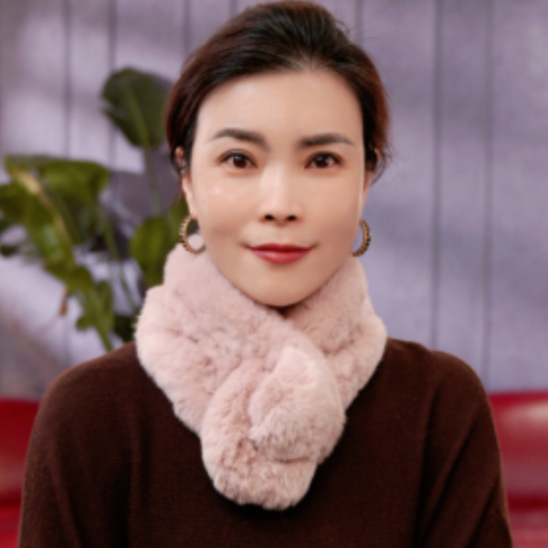 Y26WJ830032全兔毛三管围巾