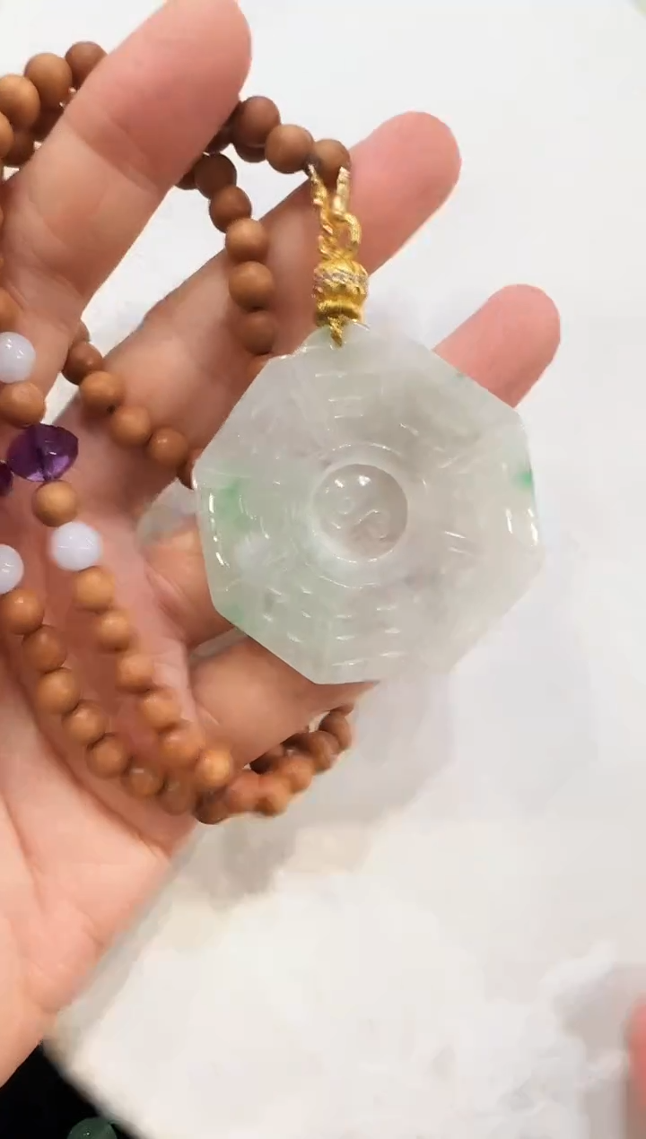 颈饰未镶嵌翡翠国风