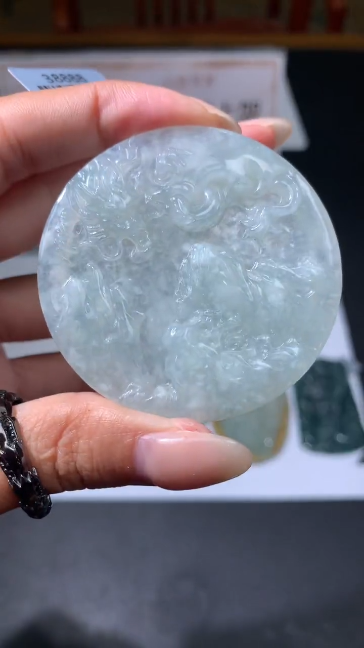 【闪购商品】定制翡翠未镶嵌不退不换CMH1件-A