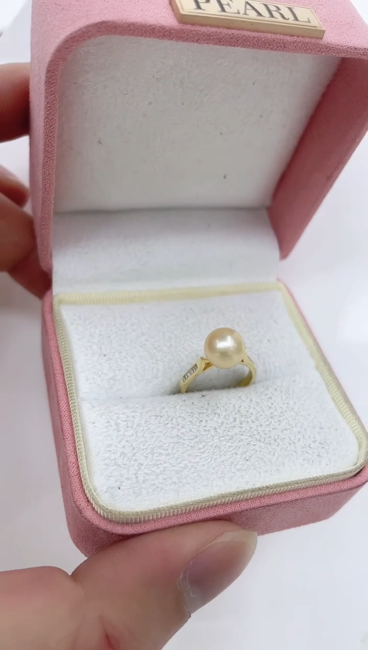 【闪购商品】海水珍珠戒指银S925镶嵌海水珍珠戒指