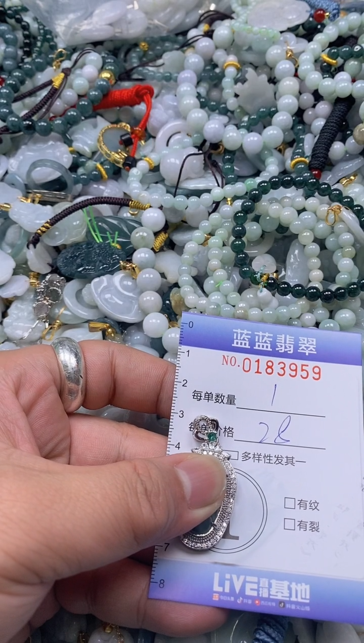 【闪购商品】翡翠颈饰未镶嵌闪购0183959