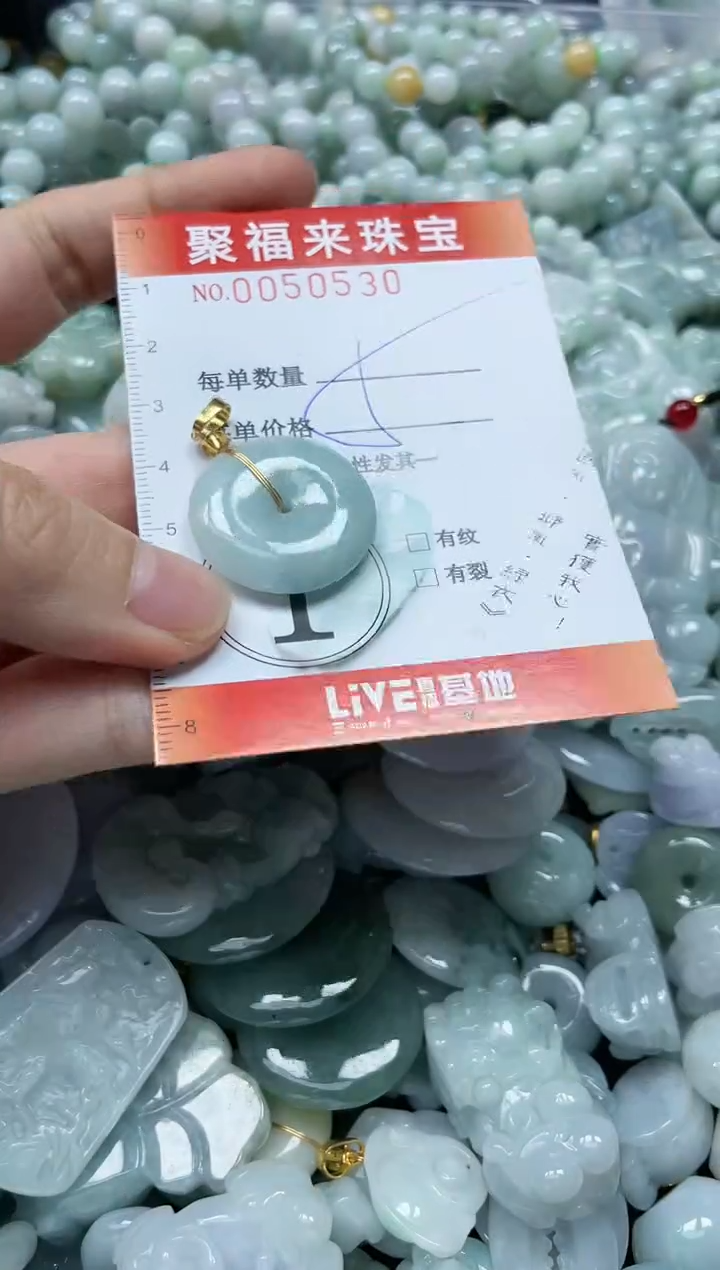 【闪购商品】翡翠颈饰未镶嵌闪购0050530