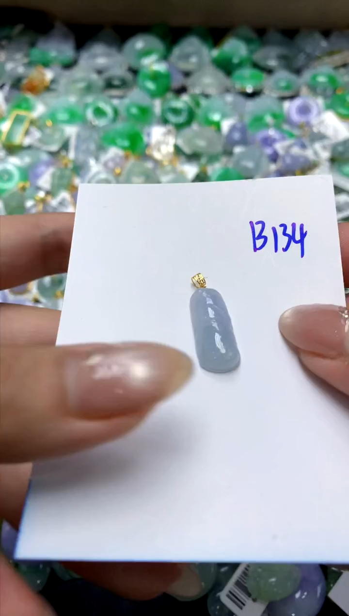 【闪购商品】翡翠颈饰18K金镶嵌111111111111111111