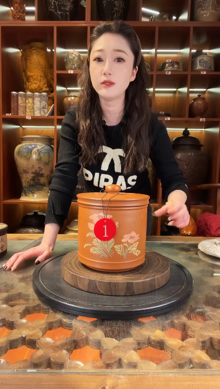 【闪购商品】缸云南建水紫陶复烧茶罐@1