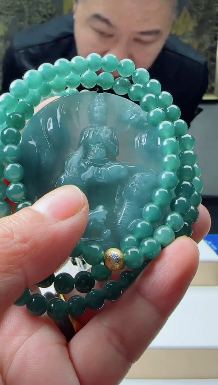 【闪购商品】翡翠颈饰未镶嵌多样性随机发其一