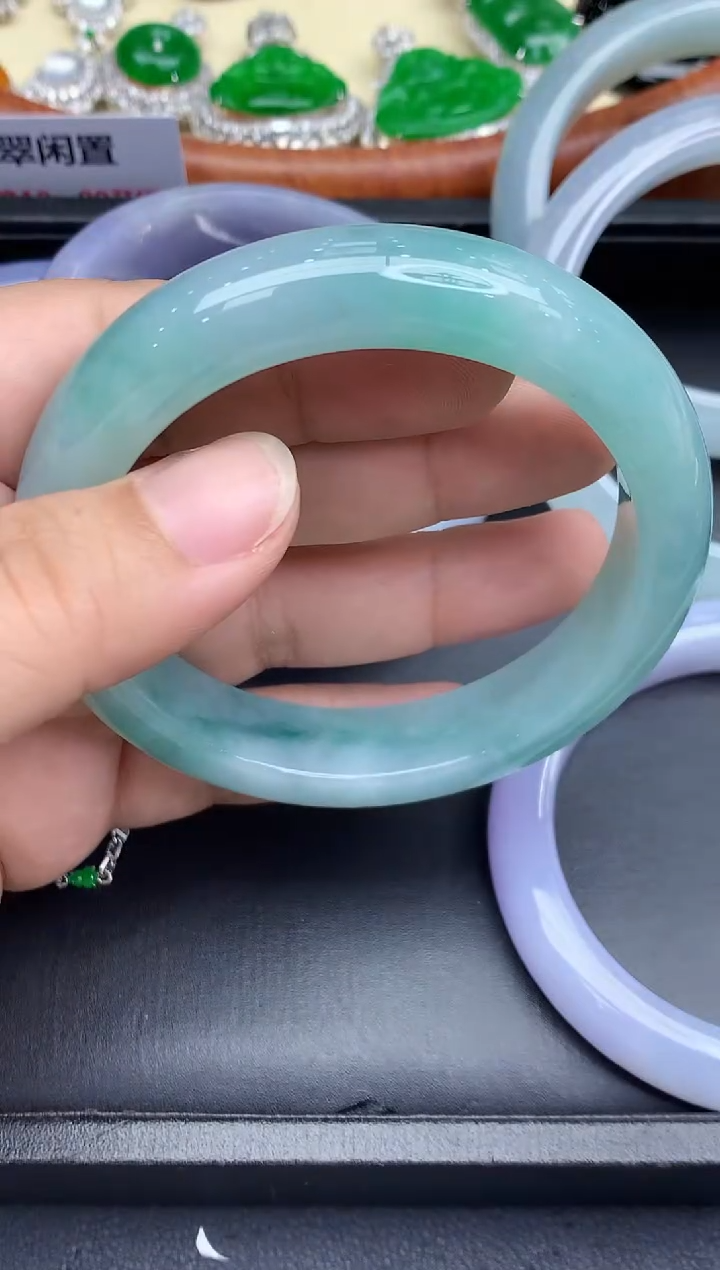 未镶嵌手镯翡翠650-中国好珍宝