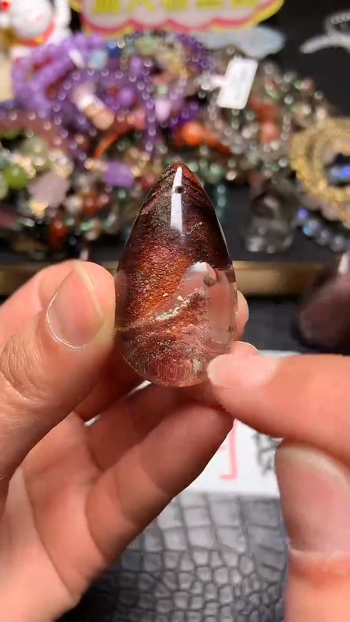 【闪购商品】水晶吊坠(赠链)未镶嵌48