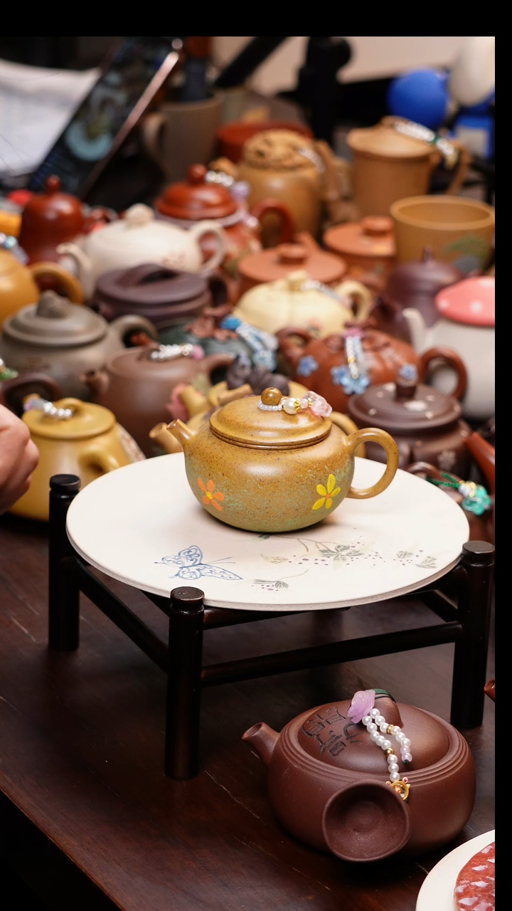 【闪购商品】妮原矿紫砂手工杯子朱