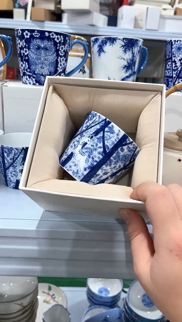 杯子骨瓷（原盒）主人杯一个