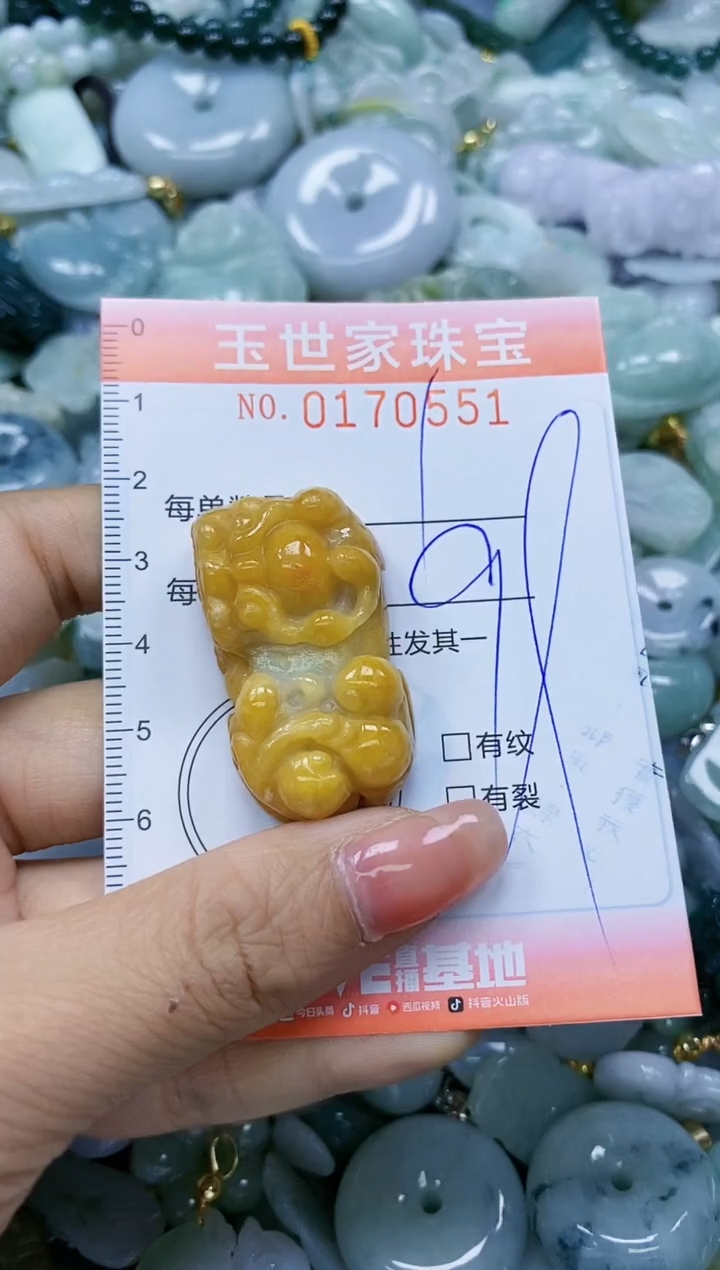 【闪购商品】翡翠颈饰未镶嵌闪购0170551