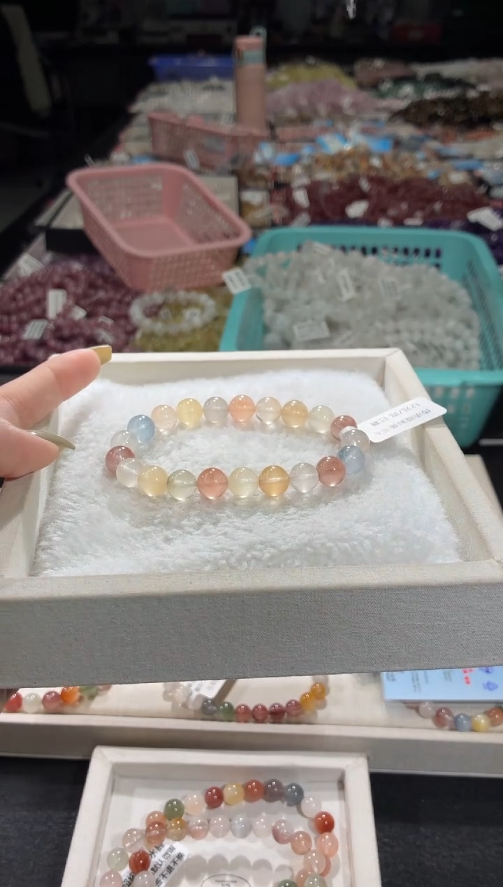 未镶嵌手链水晶408号 多样性发一S 9+