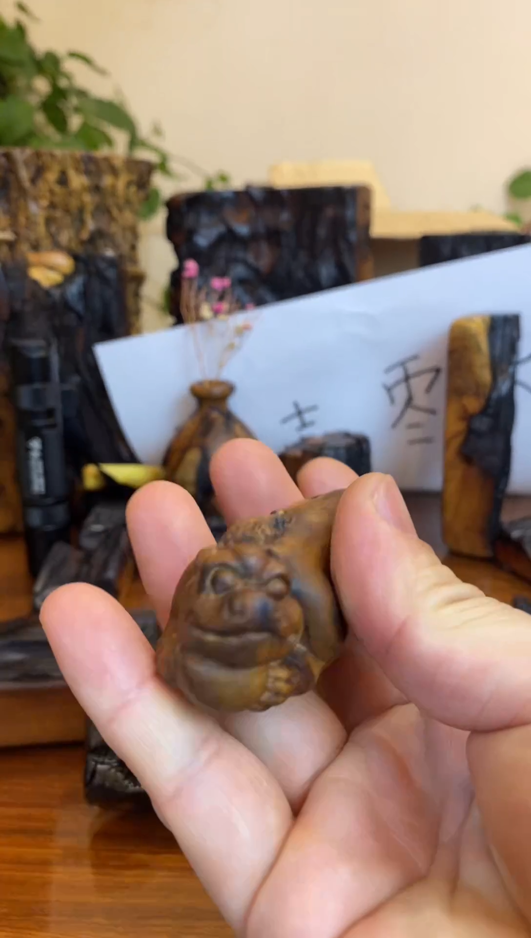 【闪购商品】木枣木文玩 手工艺品 貔貅