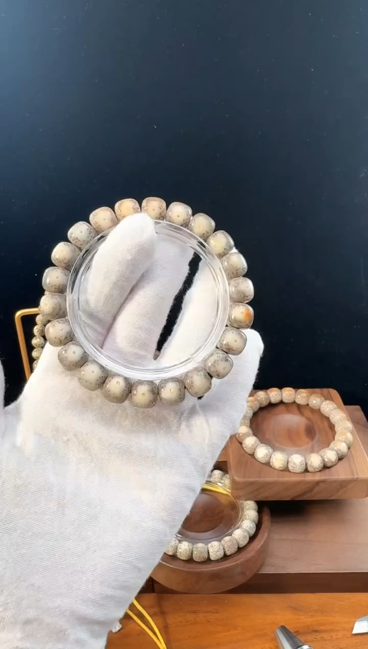 手串星月菩提黑冰大眼睛M10.5/3016