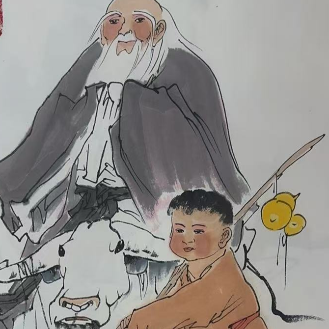 橱窗展示/乐雅文化艺术中心/孙立芳/宣纸国画/带证书