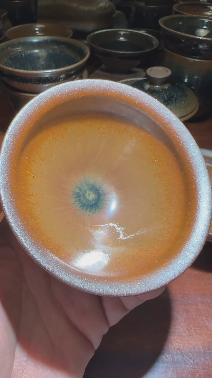 【闪购商品】茶盏通天龙窑柴烧建盏