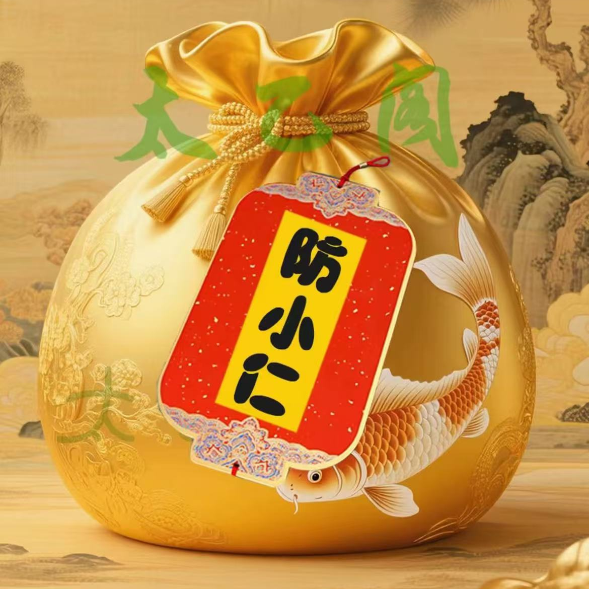 6号防小仁【师傅推荐】生肖挂饰福袋