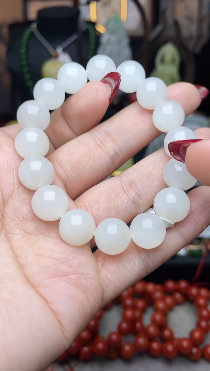 【闪购商品】和田玉手链未镶嵌手串