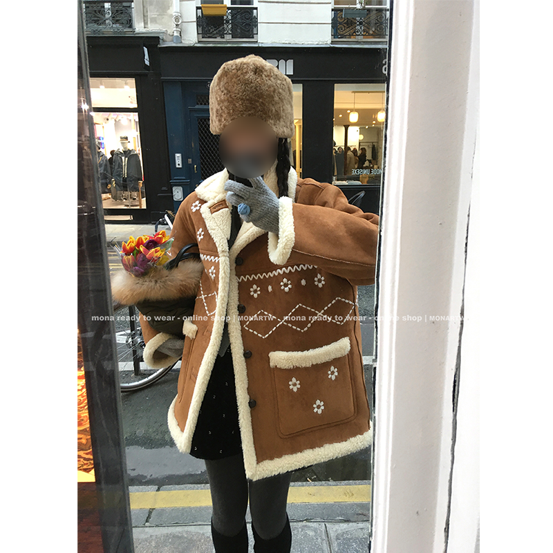 【Mona张绮贤】MONA短外套 O124T15094